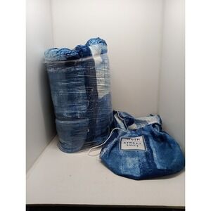 Blue White South Street Loft Comforter Bed Set